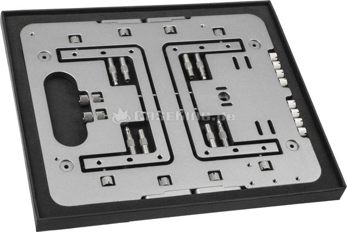 Streacom BC1 Mini Open Benchtable, silber, Mini-ITX