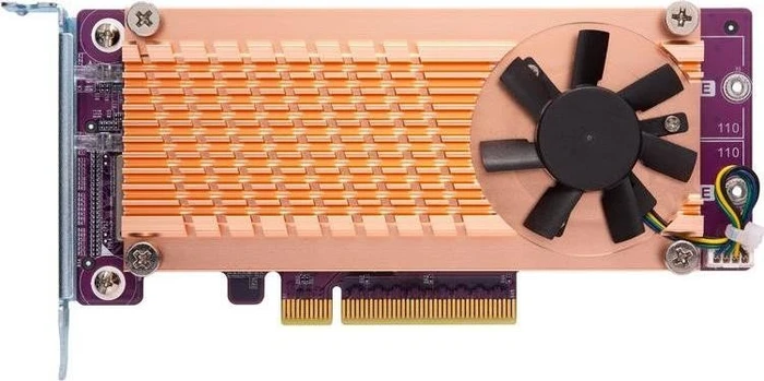 QNAP QM2 Expansion Card, 2x M.2 PCIe, PCIe 3.0 x8
