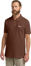 Jack Wolfskin Essential Poloshirt kurzarm dark rust (Herren)