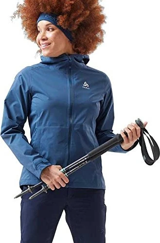 Odlo Aegis 2.5L Waterproof Hardshell Funktionsjacke blue wing teal (Damen)