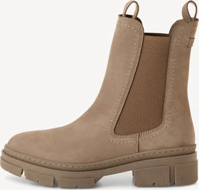 Tamaris Leder Chelsea Boot dune nubuc (Damen)