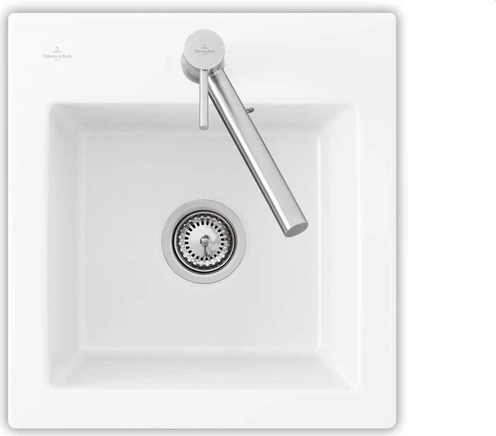 Villeroy & Boch Subway 45 XS Einbau Becken mittig snow white