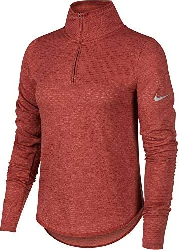 Nike Sphere Funktionsshirt langarm cedar/light redwood/heather (Damen)