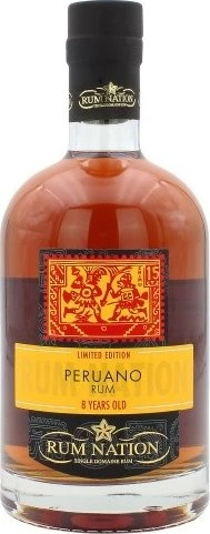 Rum Nation Peruano 8 Years Old 700ml