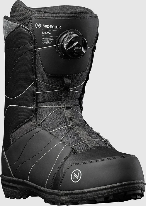 Nidecker Maya Softboot schwarz (Damen) (Modell 2022/2023)