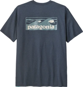 Patagonia Boardshort Logo Pocket Responsibili-Tee T-Shirt kurzarm summit blue (Herren)