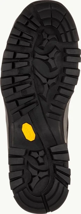 Jack Wolfskin Rebellion Guide Texapore Low schwarz/orange (Herren)