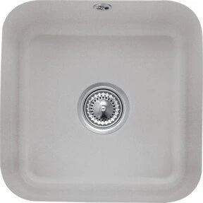 Villeroy & Boch Cisterna 50 Unterbau Becken mittig mit Ablauffernbedienung pure black