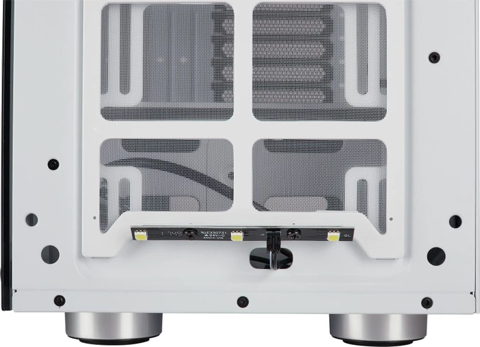 Corsair Carbide Series SPEC-06 RGB weiß, Glasfenster