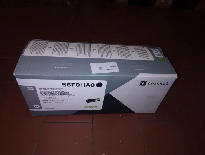 Lexmark Toner 56F0HA0 schwarz hohe Kapazität