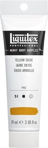 Liquitex Professional Heavy Body Acrylic yellow oxide, 59ml