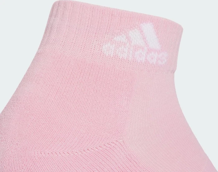 adidas Cushioned Ankle Socken white/true pink, 3 Paare