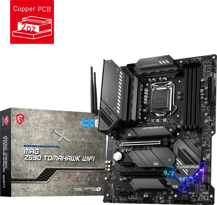 MSI MAG Z590 Tomahawk WIFI (Intel 1200)