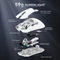 Attack Shark R1 Wireless Gaming Mouse schwarz, inkl. Grip Tape, USB/Bluetooth Vorschaubild