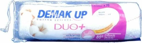 Demak'Up Expert Wattepads rund, 70 Stück