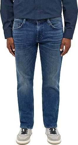 Mustang Denver Straight mit Kontrastnähten Jeans blau (Herren)