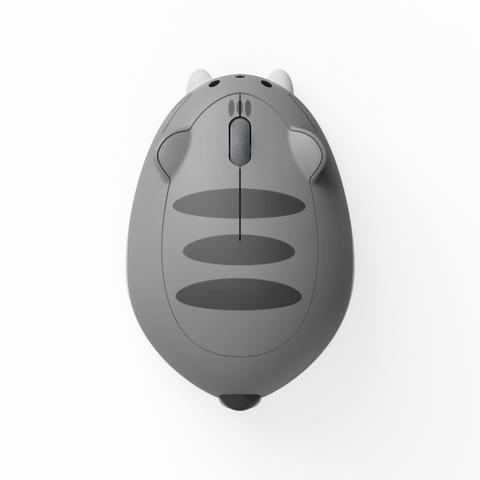 Akko x Waigua Cat Theme Wireless Mouse, Gray Mimo, USB