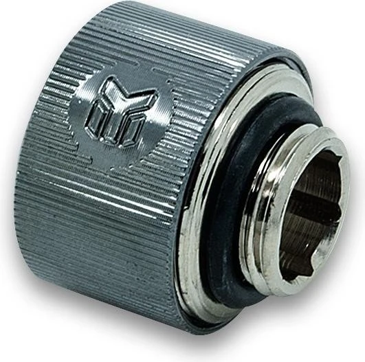 EK Water Blocks EK-ACF Fitting G1/4" auf 16/12mm, schwarz vernickelt