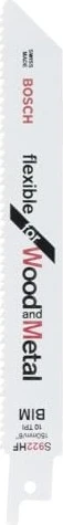Bosch Professional S922HF Flexible for Wood and Metal Säbelsägeblatt, 2 Stück