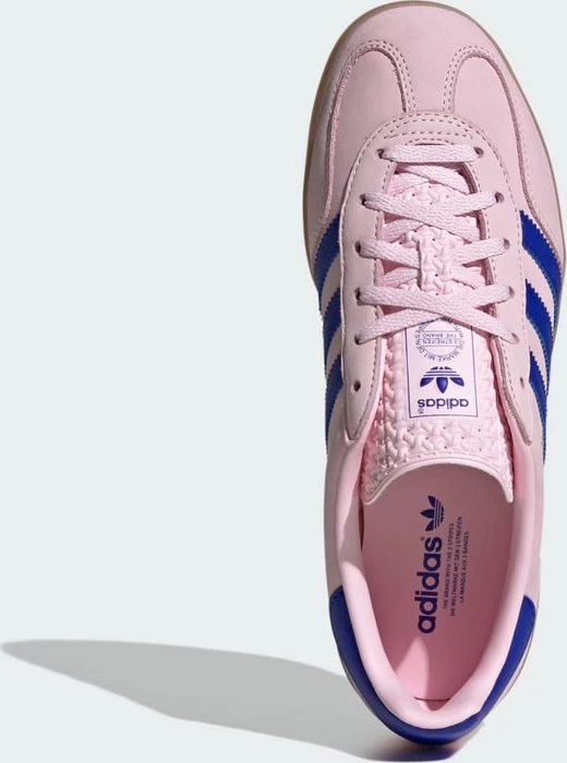adidas Gazelle Indoor clear pink/lucid blue/gum
