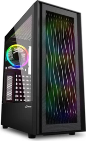 Sharkoon RGB Wave, Glasfenster