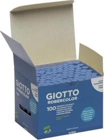Fila Giotto Robercolor Tafelkreide Rund, blau, 100er-Pack