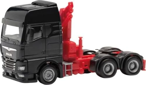Herpa MAN TGX GX 6x4 Zugmaschine mit Ladekran weiß