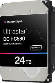 Western Digital Ultrastar DC HC580 24TB, SE, 24/7, 512e / 3.5" / SATA 6Gb/s