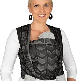 Hoppediz Amsterdam Babytragetuch black, 540cm