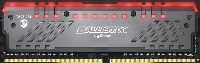 Crucial Ballistix Tactical Tracer RGB UDIMM 8GB, DDR4-3000, CL16-18-18, 1R