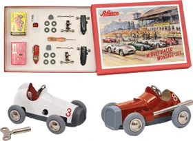 Schuco Micro Racer Porsche 356 Montagekasten grün/grau