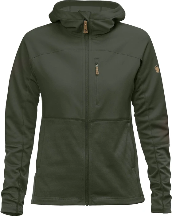 Fjällräven Abisko Trail Fleece Jacke deep forest (Damen)