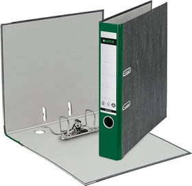 Leitz Qualitäts Ordner 2-Ring 180° CO2 neutral, 50mm, A4, grün, 20er-Pack