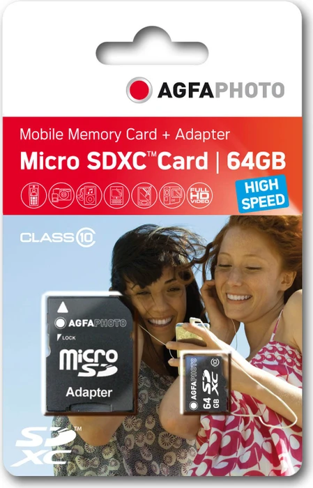 Lupus Imaging AgfaPhoto High Speed R100 64GB Kit, UHS-I U3, A1, Class 10