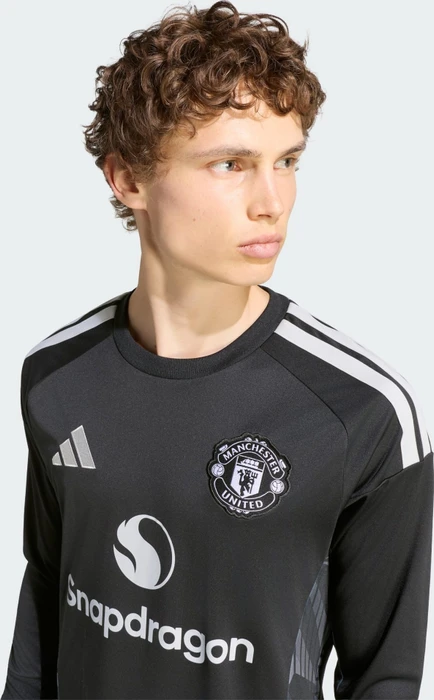 adidas Manchester United Auswärts 2026/2027 Torwarttrikot langarm schwarz (Herren)