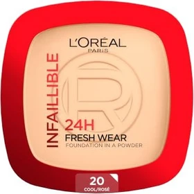 L'Oréal Infaillible 24H Fresh Wear Foundation In A Powder 20 Ivory, 9g