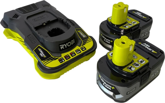 Ryobi RC18150-250 Starterset 18V, 5.0Ah, Li-Ionen, 2 Akkus [10.0Ah] [180Wh]