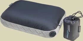 Cocoon Air Core Pillow Reise Kissen smoke grey/charcoal