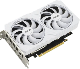 ASUS Dual GeForce RTX 3060 White, DUAL-RTX3060-8G-WHITE, 8GB GDDR6, HDMI, 3x DP