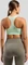 Odlo Ascent Performance Wool Medium Sport-BH ambrosia/patina green (Damen) Vorschaubild