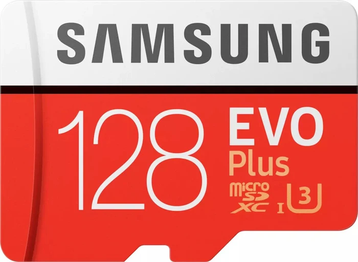 Samsung EVO Plus, microSD UHS-I U3, Rev-G / 2017