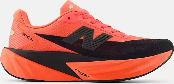 New Balance FuelCell Rebel v5 urgent red/black/silver metallic (Herren)