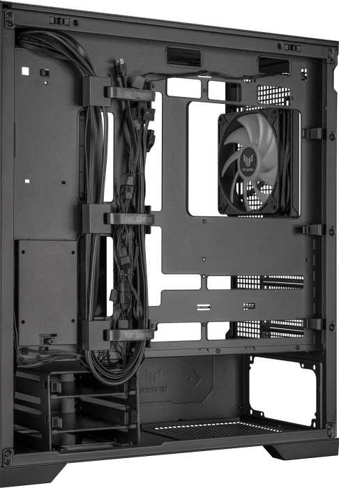ASUS TUF Gaming GT302 ARGB, schwarz, Glasfenster