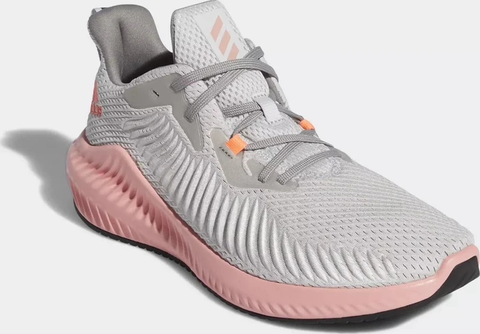 adidas Alphabounce+ dash grey/glory pink/signal coral (Damen)
