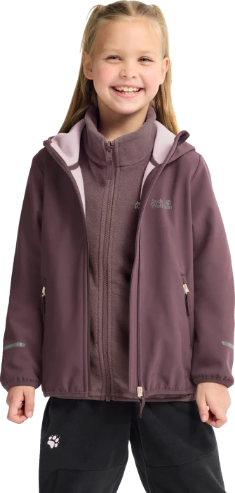Jack Wolfskin Fourwinds Funktionsjacke sheer plum (Junior)