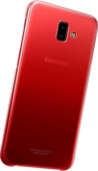 Samsung Gradation Cover für Galaxy J6+ rot