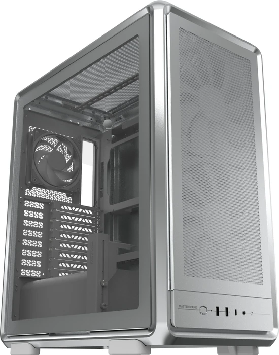 Cooler Master MasterFrame 500 Mesh ARGB, silber, Glasfenster
