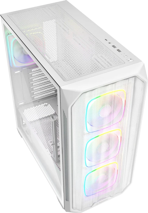 Sharkoon AK5M RGB White, Glasfenster