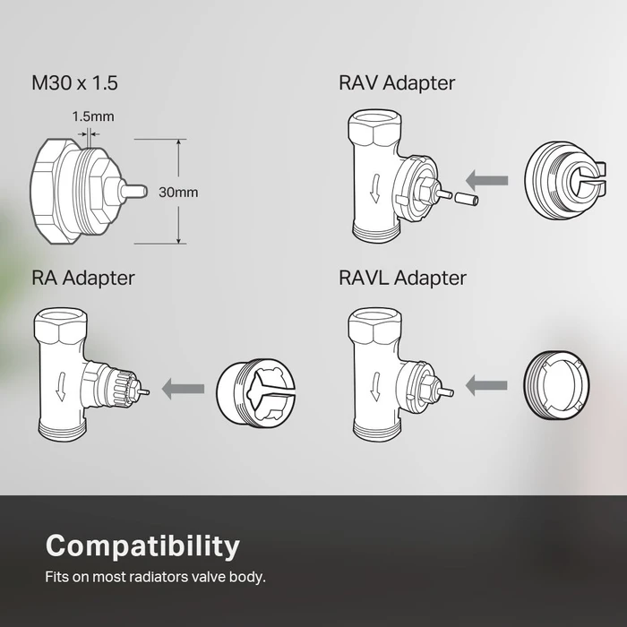 TP-Link Kasa KE100 Kit, Funk-Heizkörperthermostat