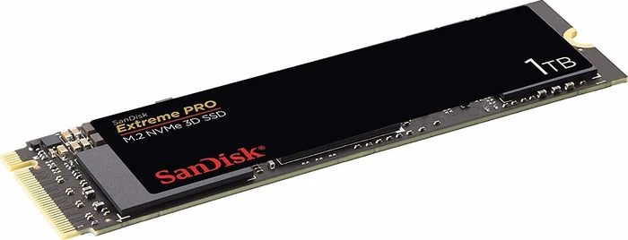SanDisk Extreme Pro M.2 NVMe 3D SSD 1TB, M.2 2280 / M-Key / PCIe 3.0 x4